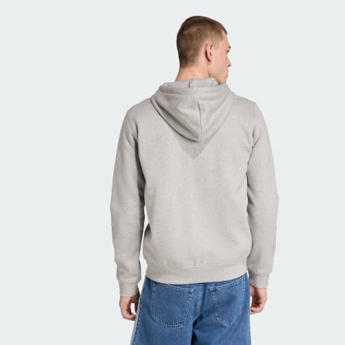 Trefoil Essentials Full-Zip Hoodie 상세 이미지 2