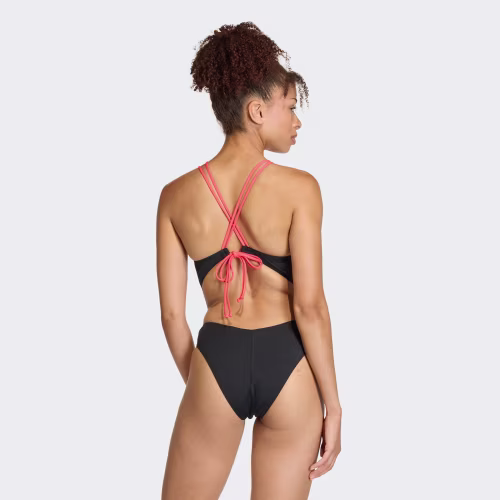 RIPSTREAM 3-STRIPES TIE BACK SWIMSUIT 상세 이미지 2