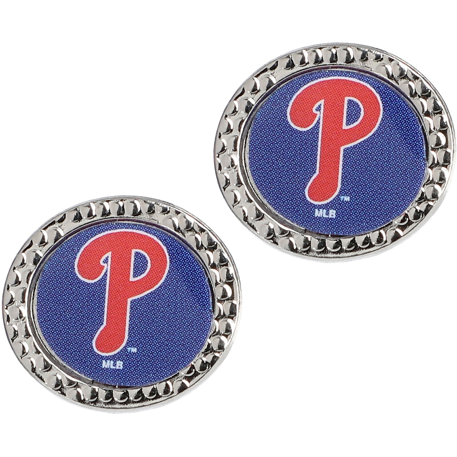 여성용 Philadelphia Phillies WinCraft 원형 귀걸이 상세 이미지 2
