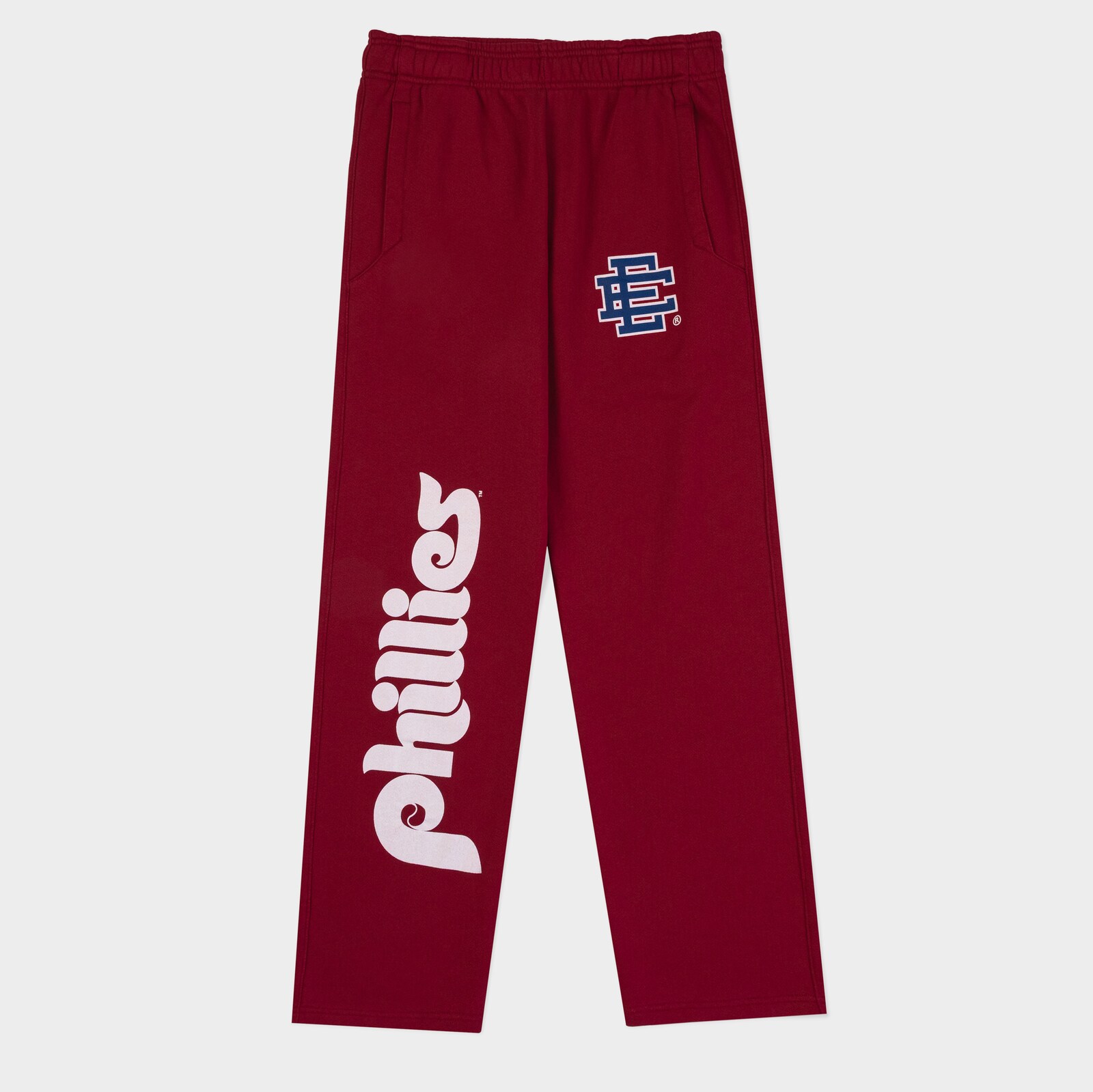남성용 Philadelphia Phillies Eric Emanuel 버건디 프렌치 테리 스웨트팬츠
