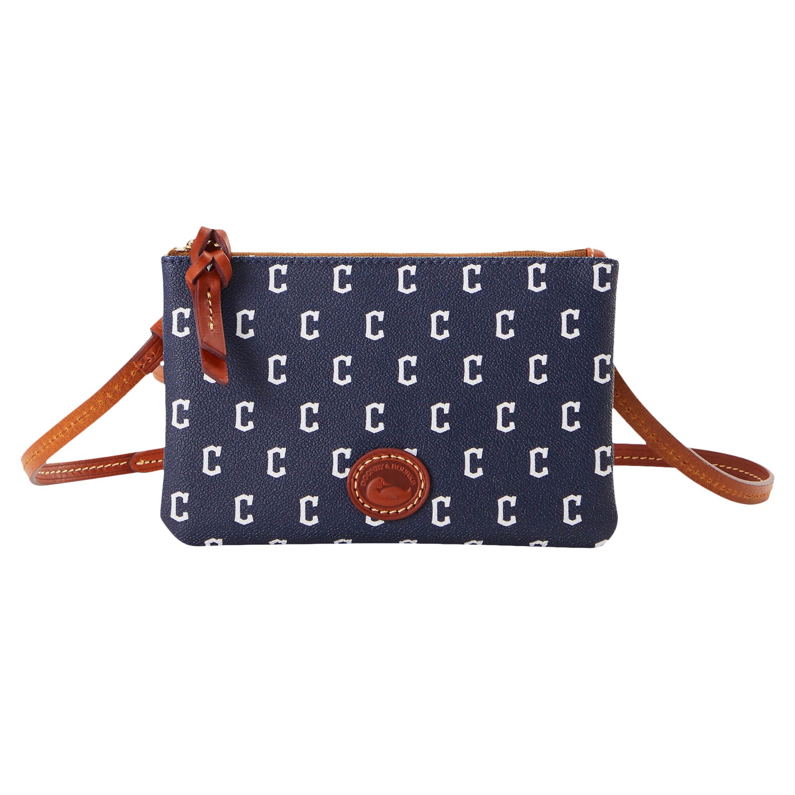 Cleveland Guardians Dooney & Bourke Top Zip 크로스바디 백