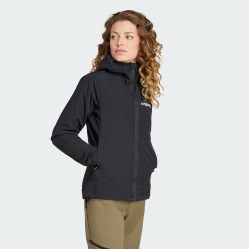 Terrex Xperior Softshell Fleece Hooded Jacket 상세 이미지 3