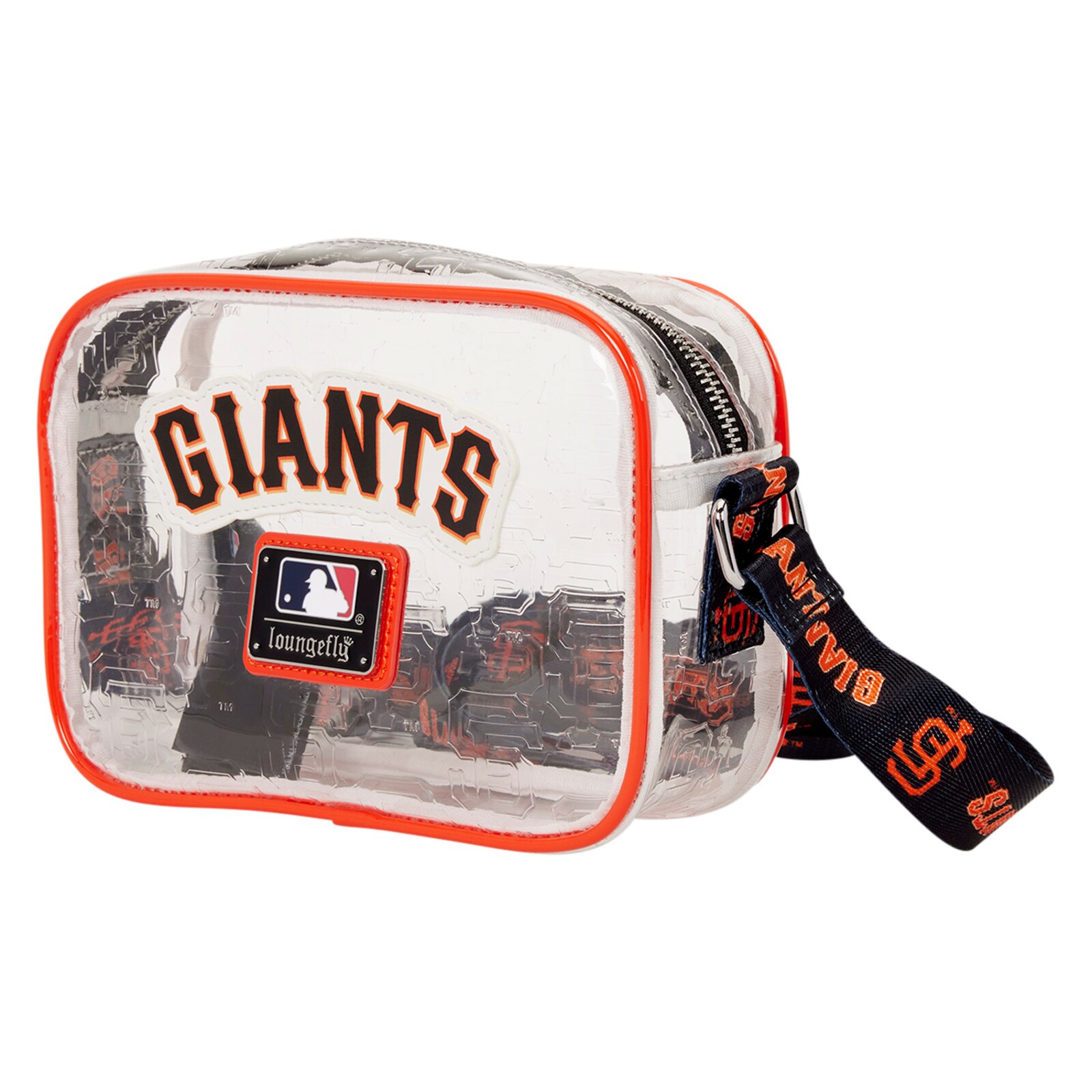 San Francisco Giants Loungefly 투명 올오버 로고 크로스백 상세 이미지 3