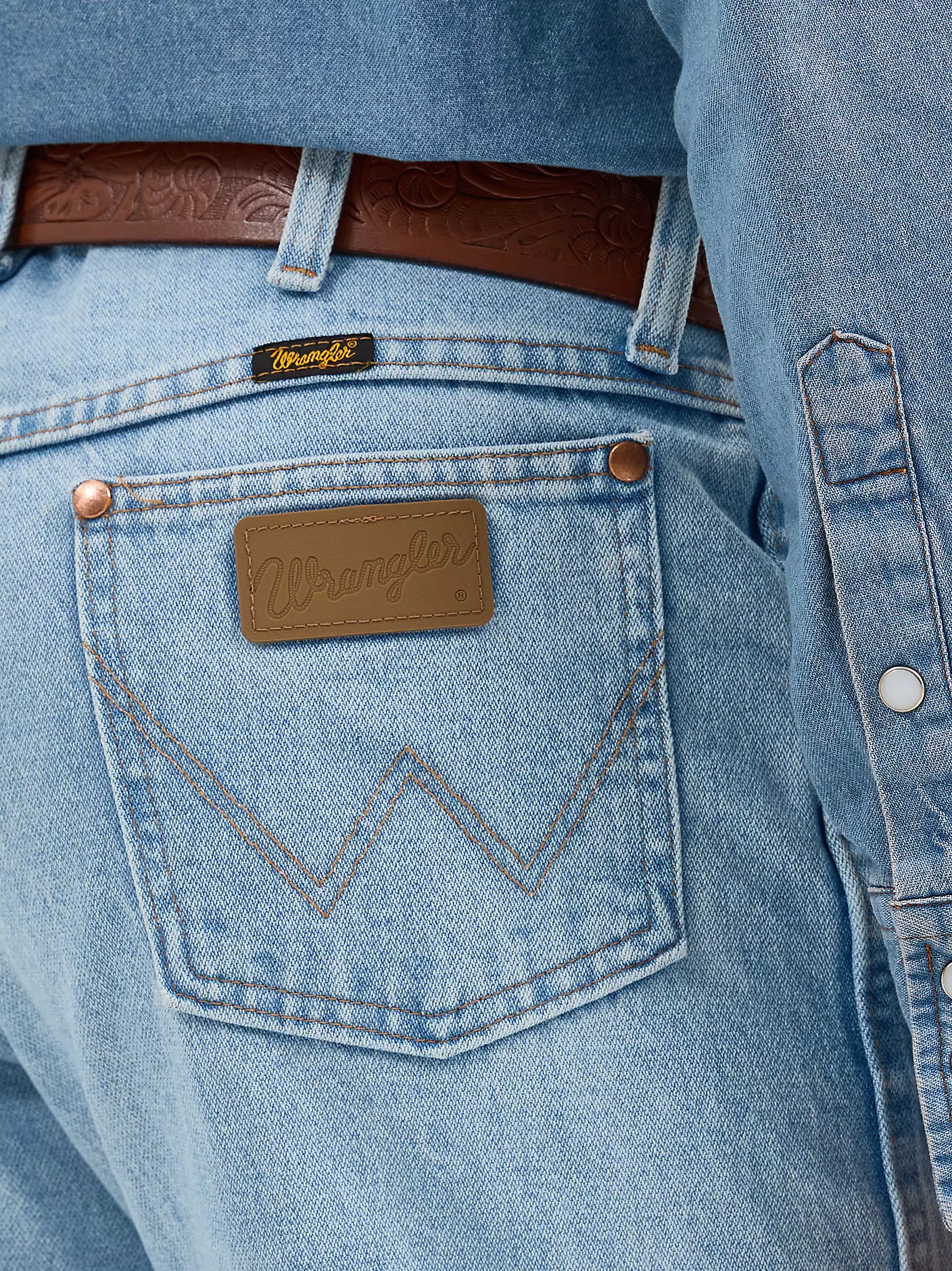 Cowboy Cut® 오리지널 핏 블리치 청바지 상세 이미지 6