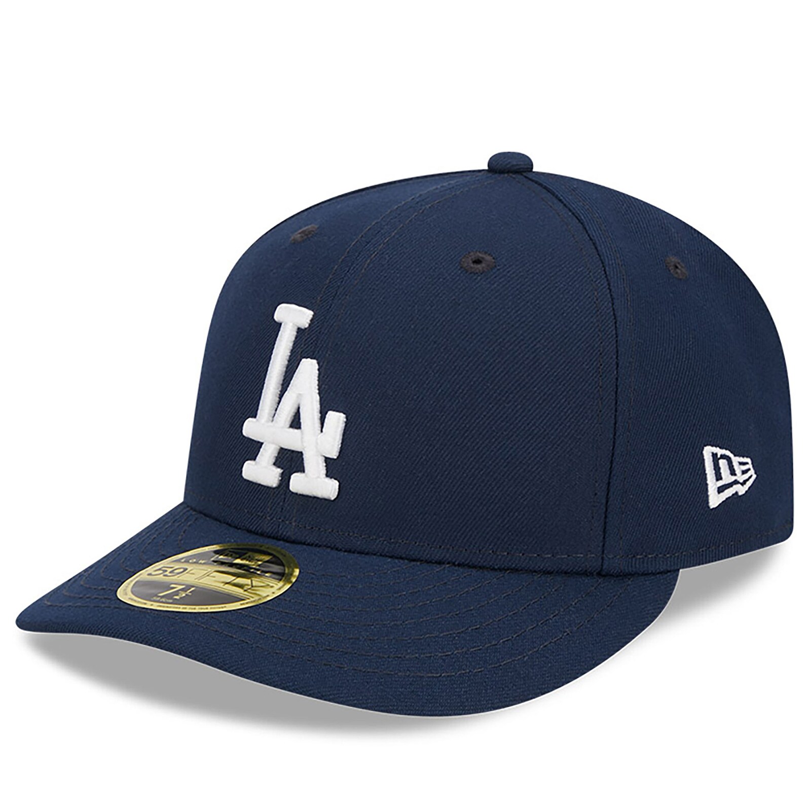 남성용 Los Angeles Dodgers New Era 네이비 Oceanside 로우 프로파일 59FIFTY 피티드 모자