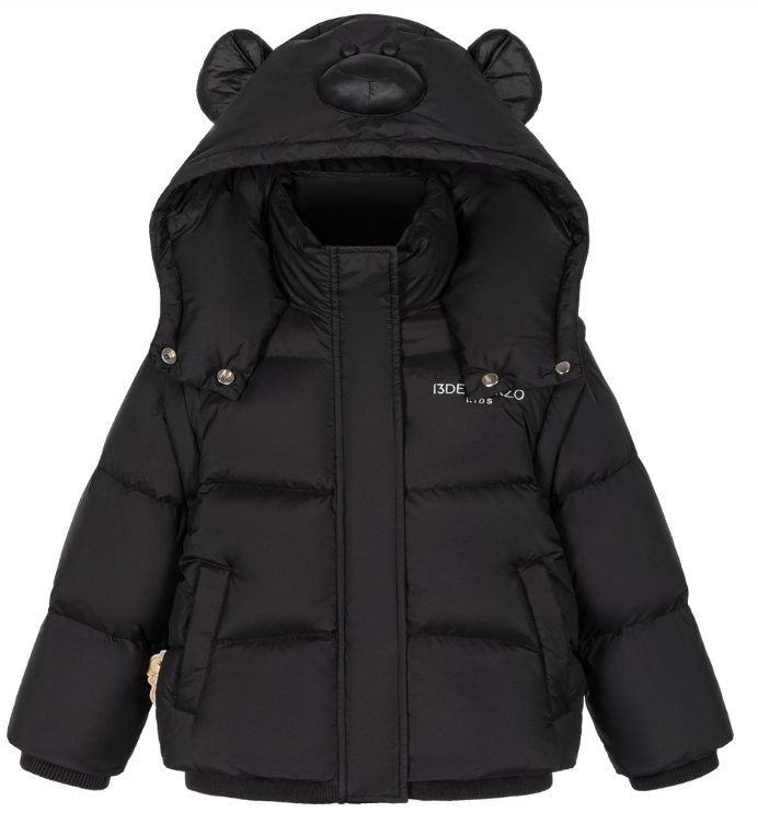BabyBear 탈부착 다운 재킷 블랙 상세 이미지 9
