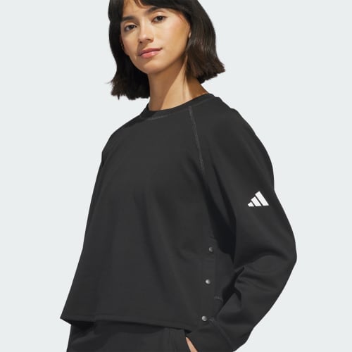 Beyond The Course Side-snap Twistweave Sweatshirt 상세 이미지 6