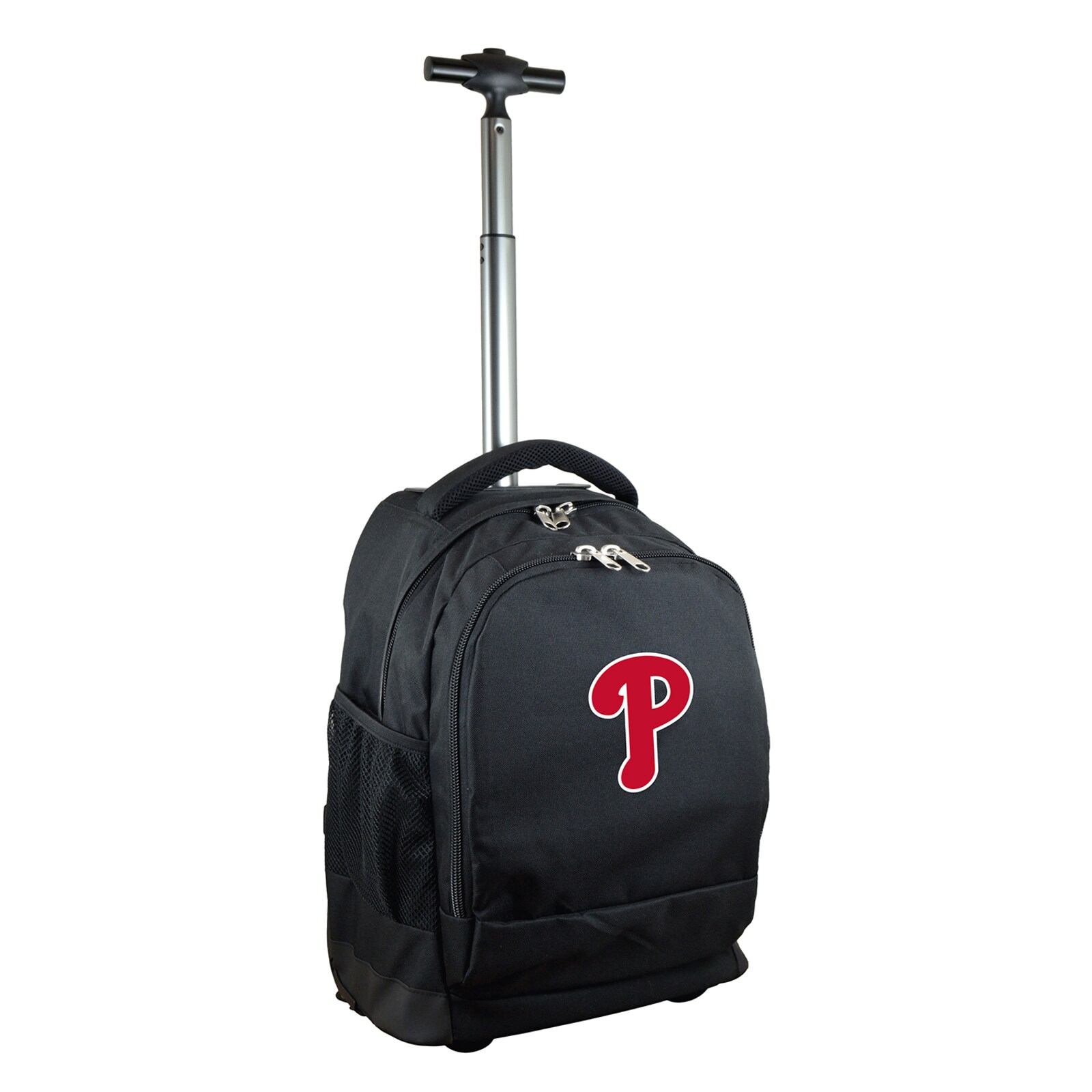 Philadelphia Phillies 블랙 19인치 프리미엄 바퀴형 백팩