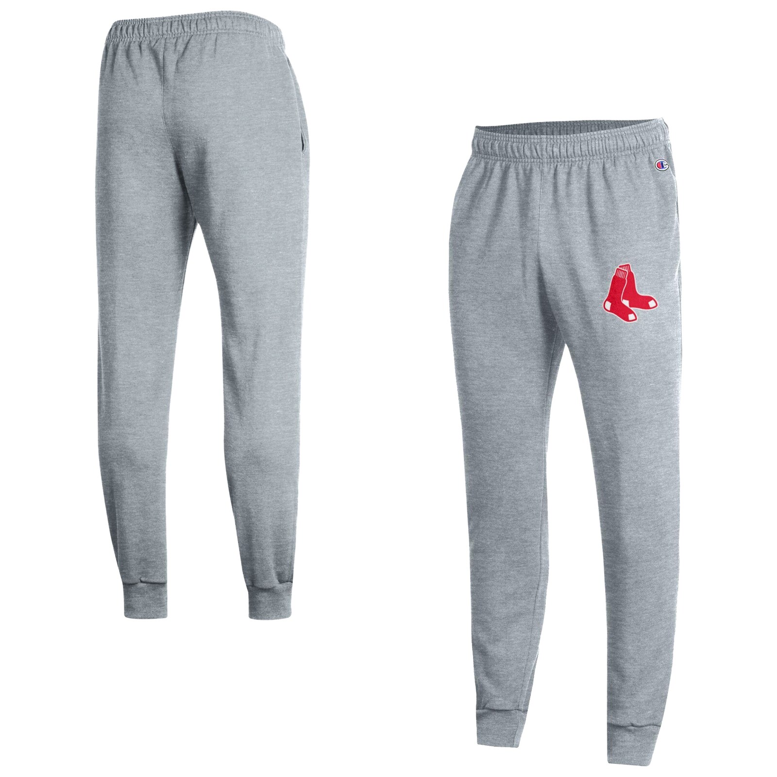 남성용 Boston Red Sox Champion 헤더 그레이 Powerblend 조거 팬츠