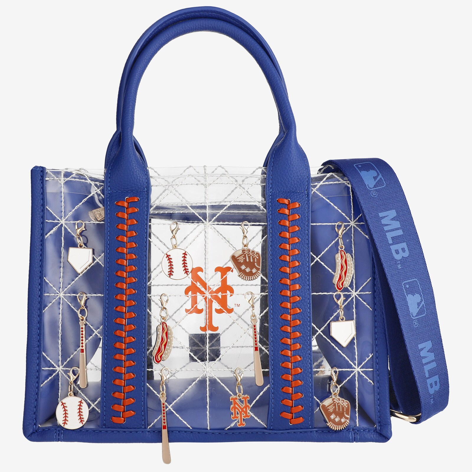 New York Mets Montana West Charmed Whipstitch 토트백