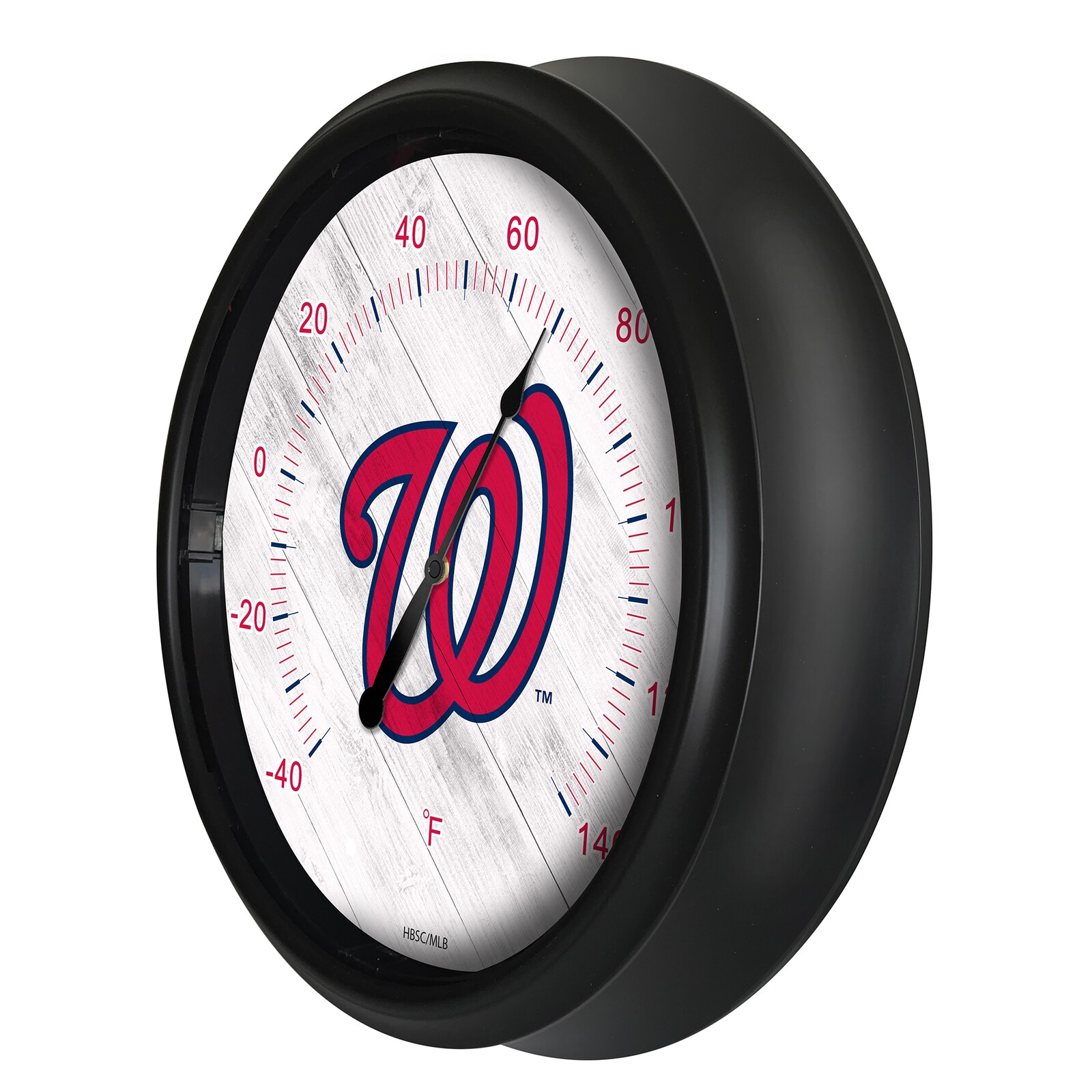 Washington Nationals 블랙 실내외 겸용 LED 온도계 상세 이미지 3
