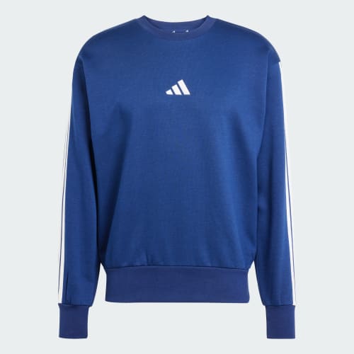 Essentials 3-Stripes Fleece Sweatshirt 상세 이미지 4