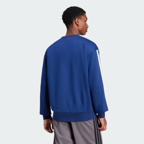Essentials 3-Stripes Fleece Sweatshirt 상세 이미지 2