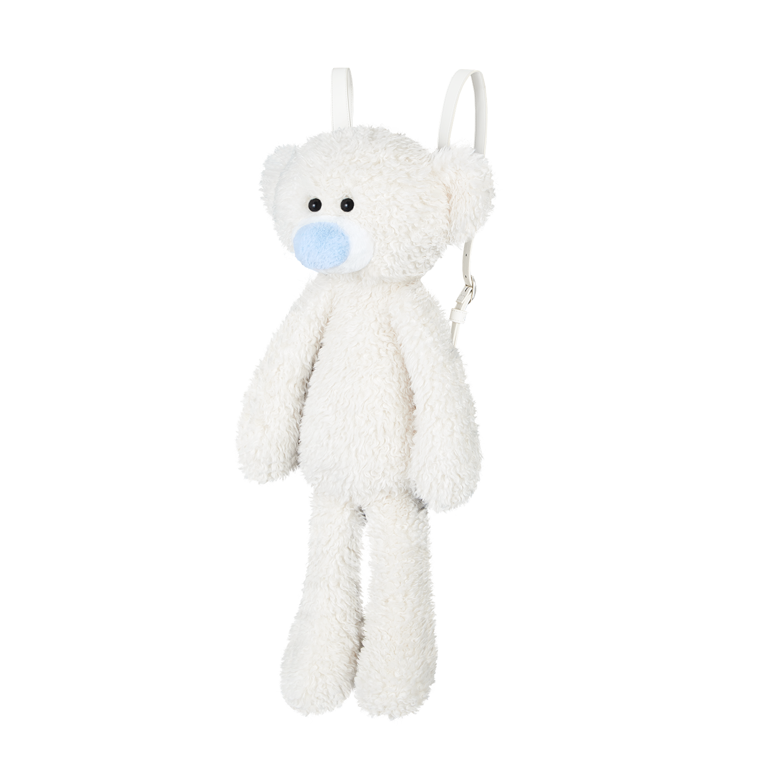 플러시 인형 백팩 화이트 상세 이미지 5
