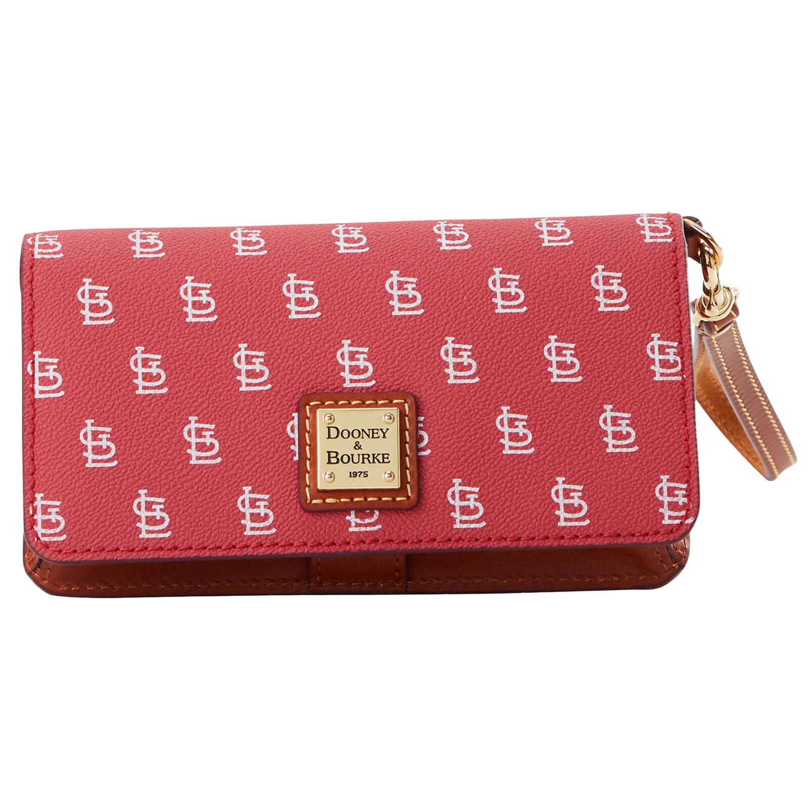여성용 St. Louis Cardinals Dooney & Bourke Fey 휴대폰 손목지갑 상세 이미지 2
