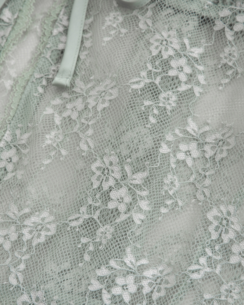Lace and Satin Sleep Cami 상세 이미지 7