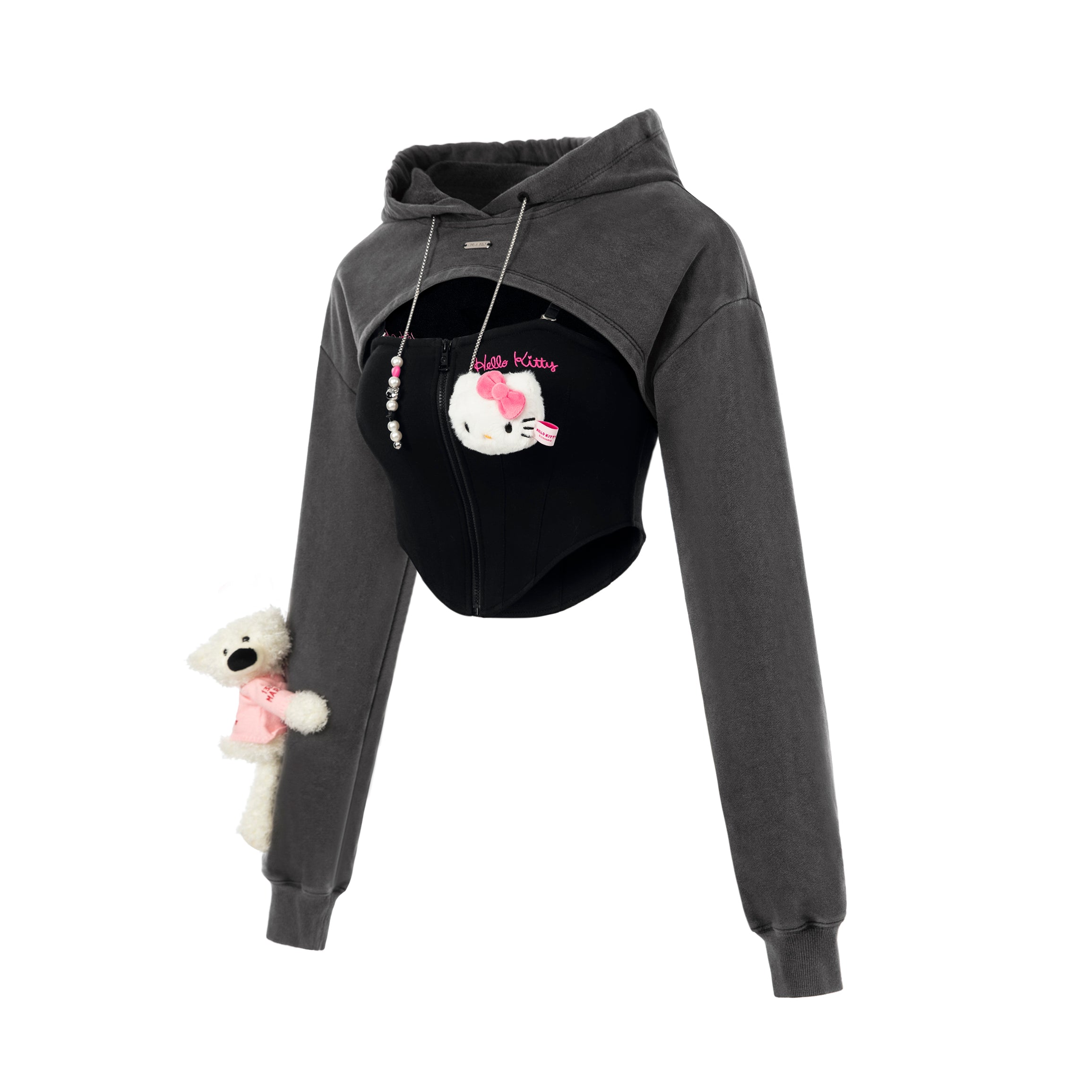 Hello Kitty 베어 스포츠 후디 상세 이미지 4