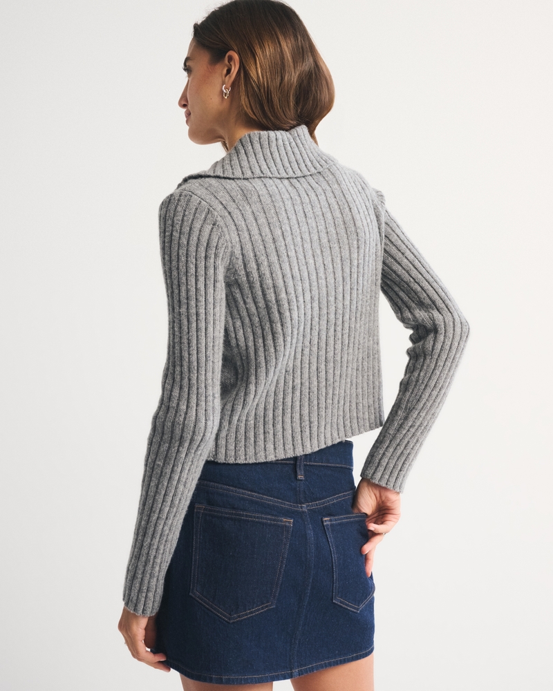 Cable-Knit Collared Cardigan 상세 이미지 6
