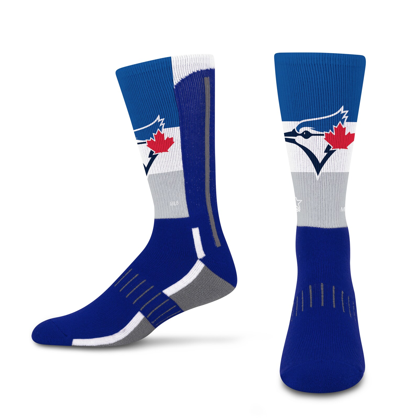 남녀공용 Toronto Blue Jays Starter Big Energy Neo 크루 양말 2팩 세트 상세 이미지 5