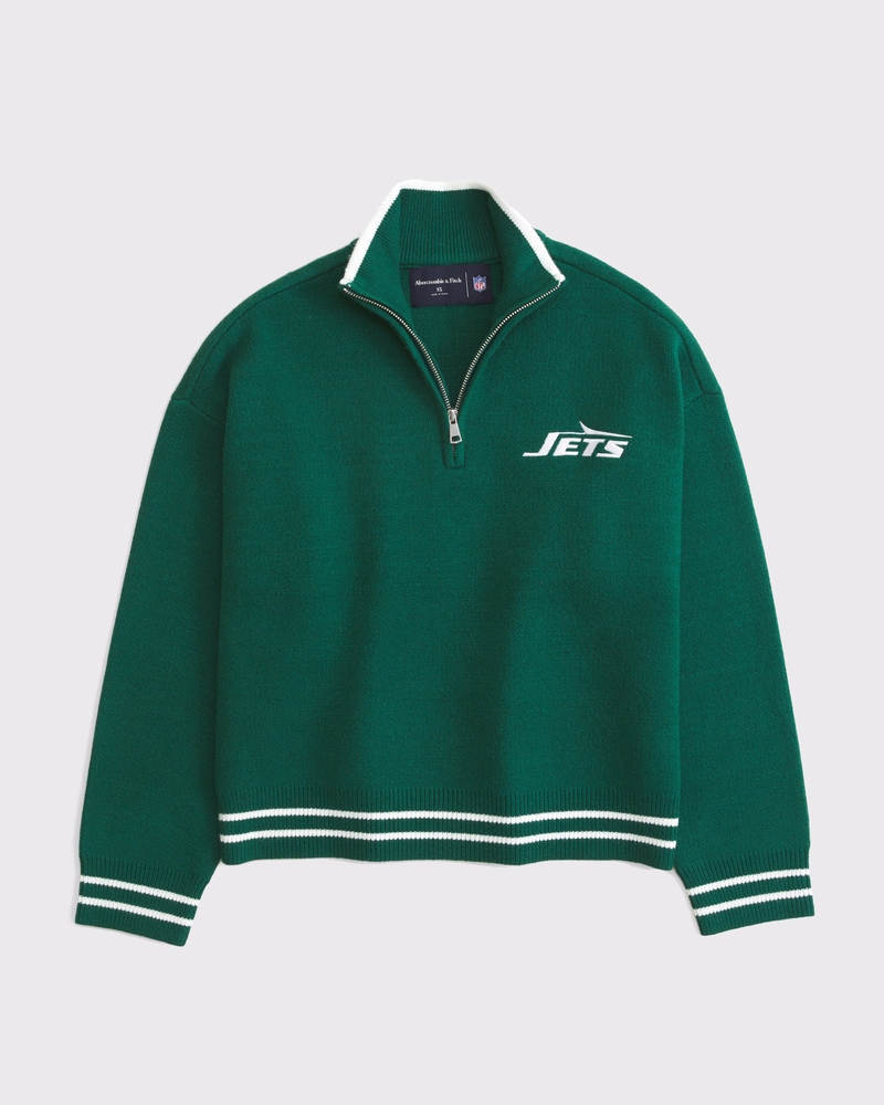 New York Jets LuxeLoft Half-Zip 상세 이미지 6