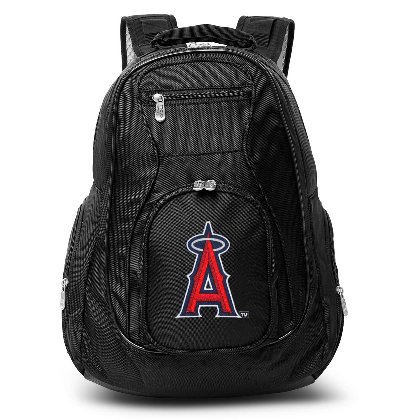 Los Angeles Angels MOJO 블랙 19인치 노트북 여행용 백팩