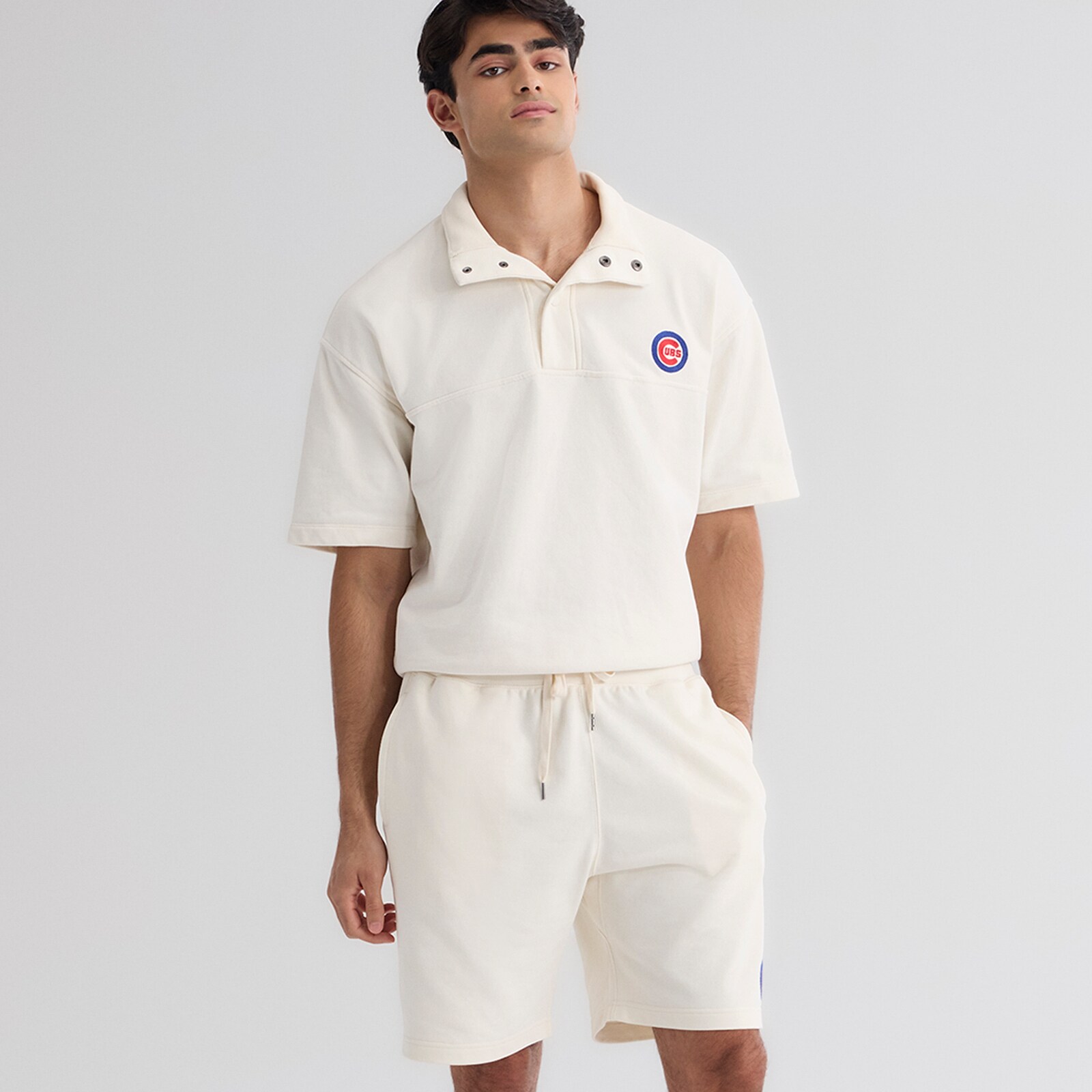 남성용 Chicago Cubs Fanatics 비스크 Iconic Terry 워밍업 반바지 상세 이미지 6