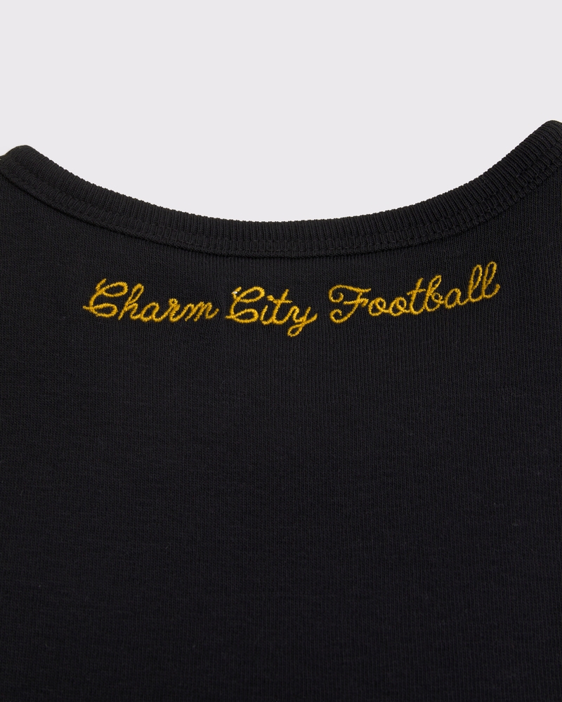 Baltimore Ravens Bra-Free Rib High-Neck Tank 상세 이미지 8