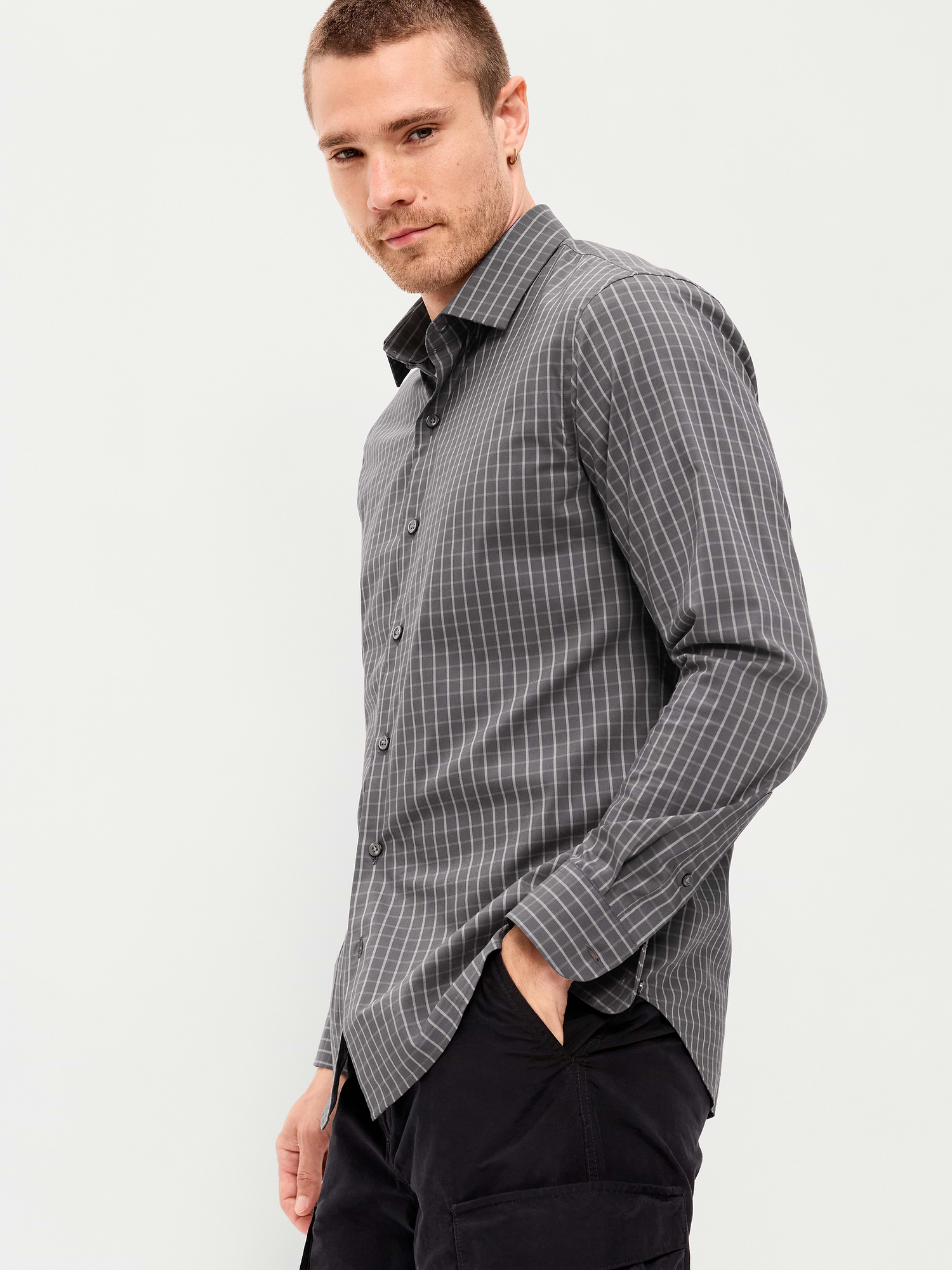 Slim Fit Pro Signature Performance Dress Shirt 상세 이미지 3