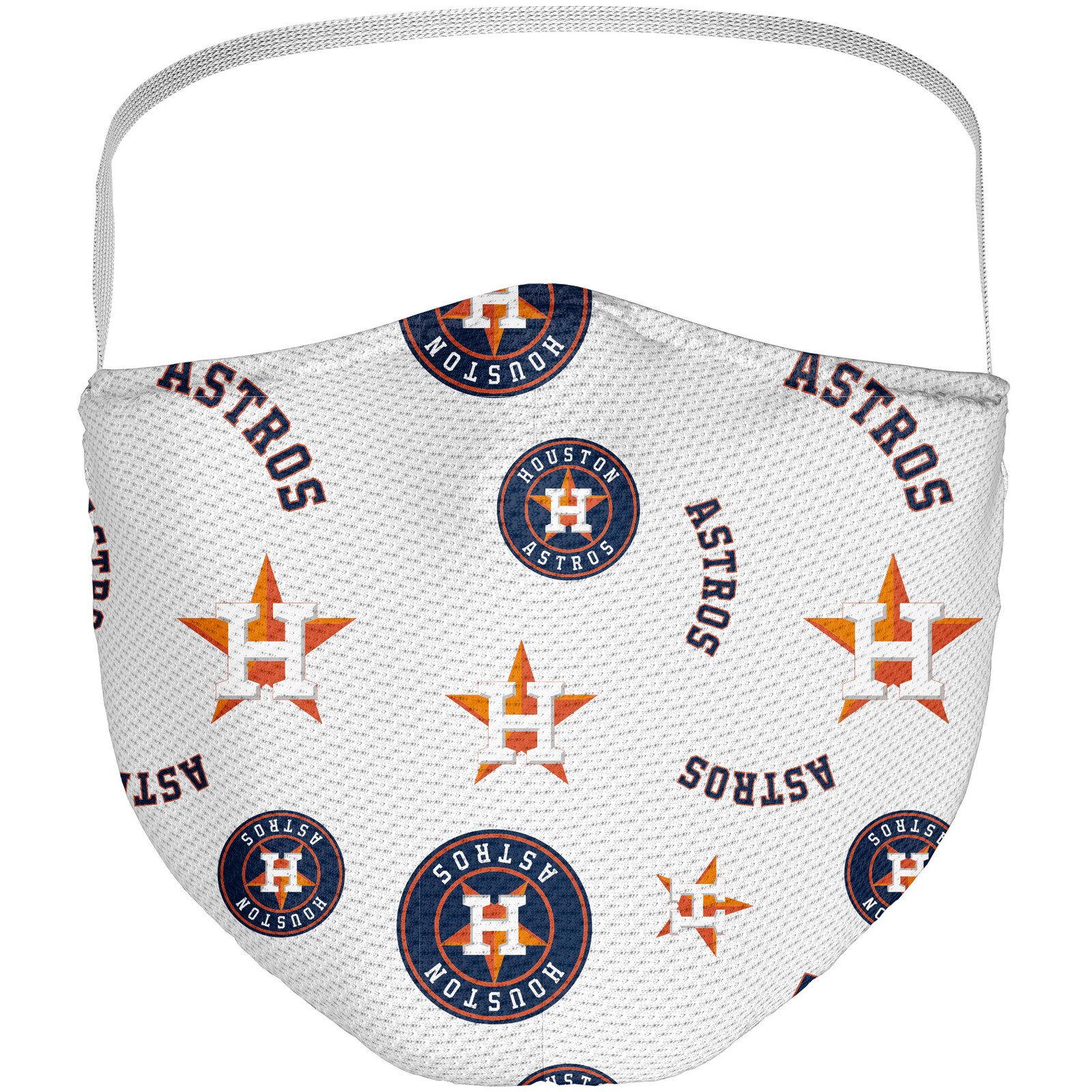 성인용 Houston Astros 로고 패턴 페이스 커버링 3팩 상세 이미지 5