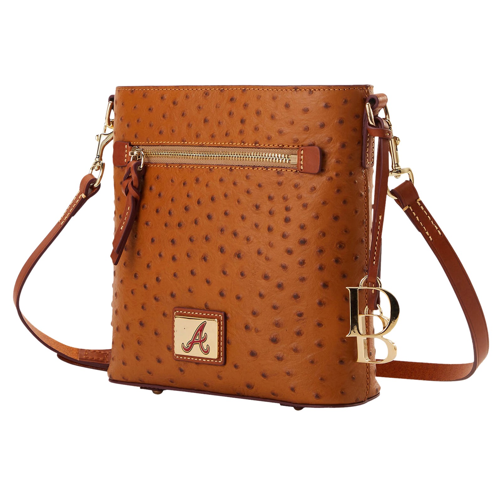 Atlanta Braves Dooney & Bourke 지퍼 크로스바디 가방 상세 이미지 3