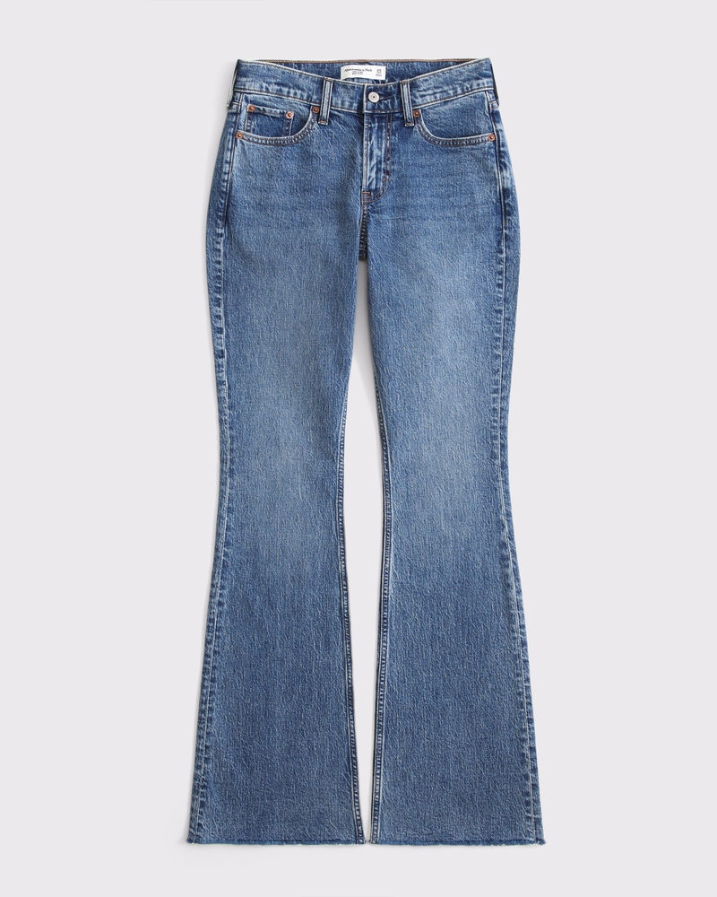 Curve Love Mid Rise Bootcut Frayed Hem Jean 상세 이미지 8