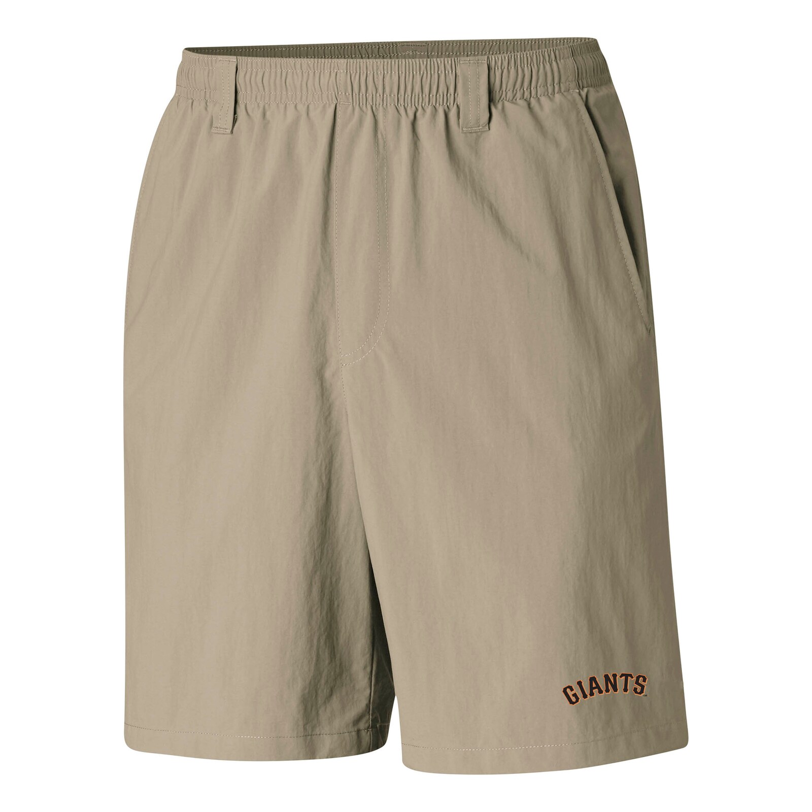 남성용 San Francisco Giants Columbia 탄 PFG Backcast III 워터 쇼츠 상세 이미지 2