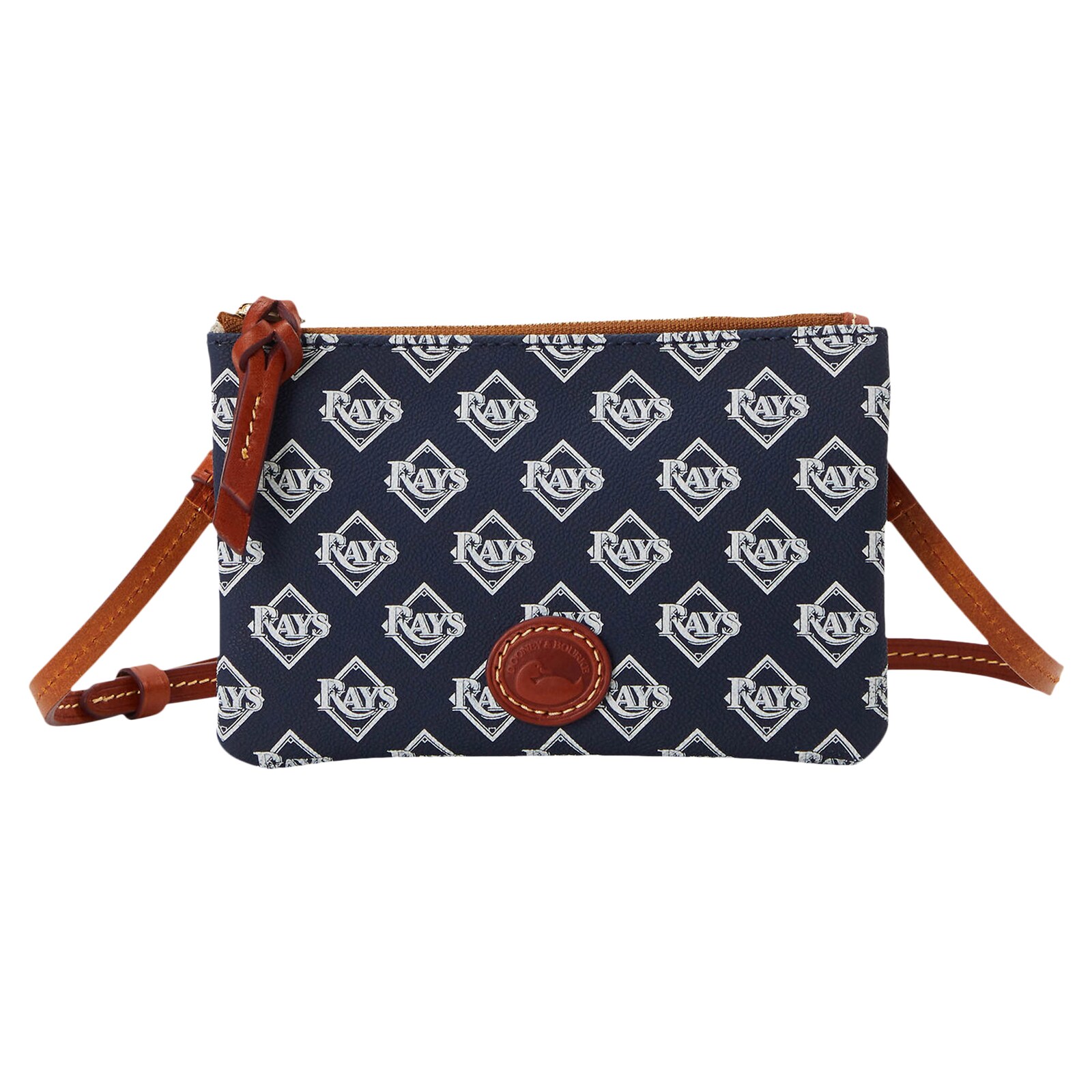 탬파베이 레이스 Dooney & Bourke 탑 지퍼 크로스바디 가방 상세 이미지 2