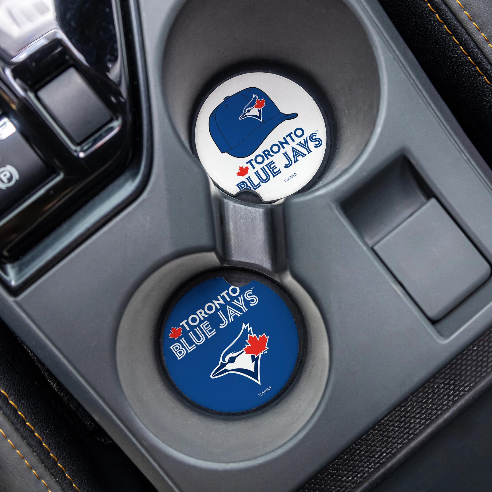 Toronto Blue Jays 세라믹 차량용 컵홀더 코스터 4종 세트 상세 이미지 5