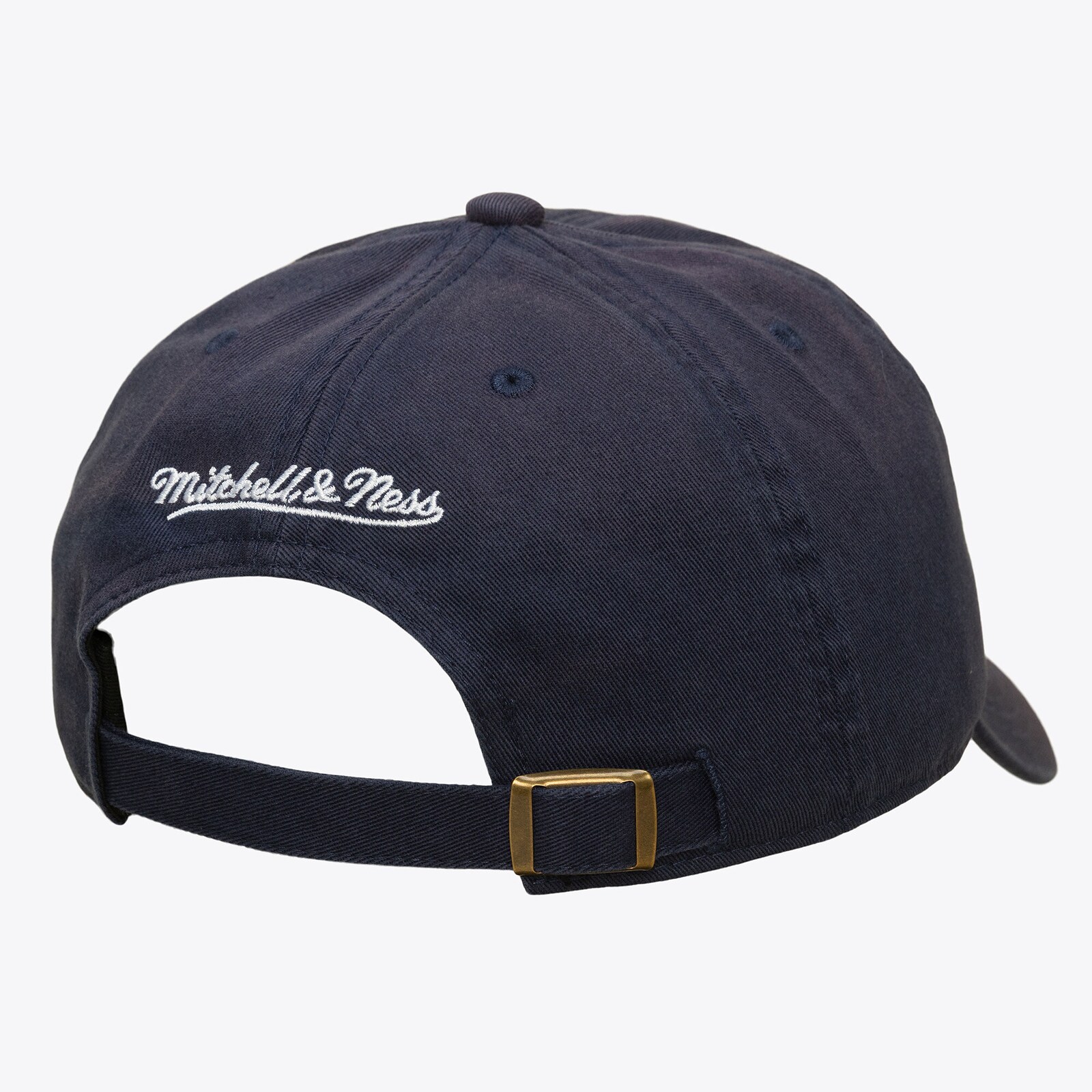 공용 Detroit Tigers Mitchell & Ness 네이비 1904 소프트 워시 조절식 모자 상세 이미지 3