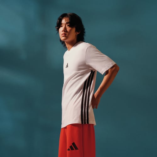 Essentials 3-Stripes Single Jersey Tee 상세 이미지 7