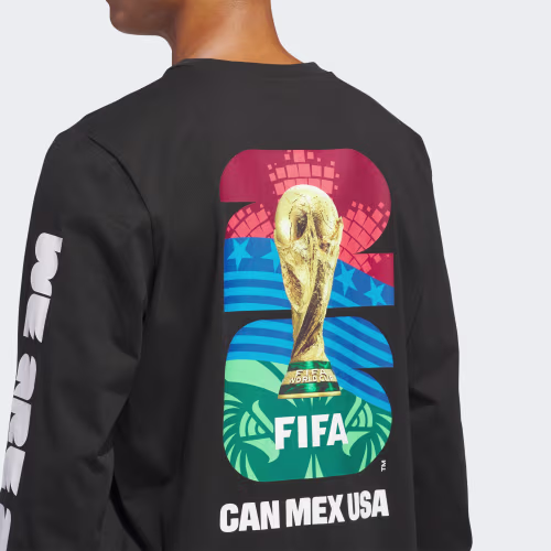 FIFA World Cup 26™ Match Ball Graphic Long Sleeve T-Shirt 상세 이미지 6