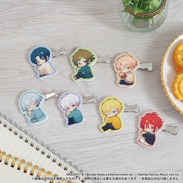 (Goods - Hair Accessory) IDOLiSH7 Kapurikko Hoobaru 앞머리용 경첩 바레트 / Riku Nanase 상세 이미지 2