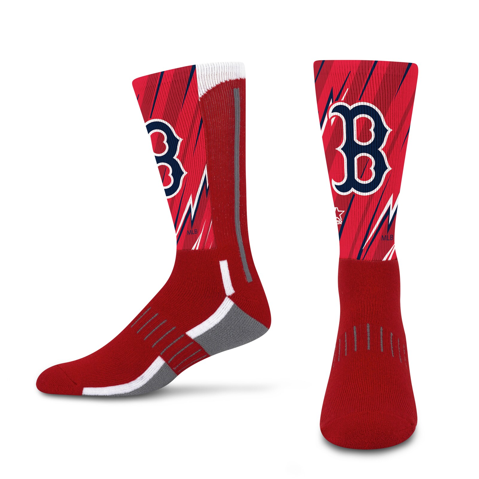 남녀공용 Boston Red Sox Starter Big Energy Neo 2팩 크루 양말 세트 상세 이미지 4