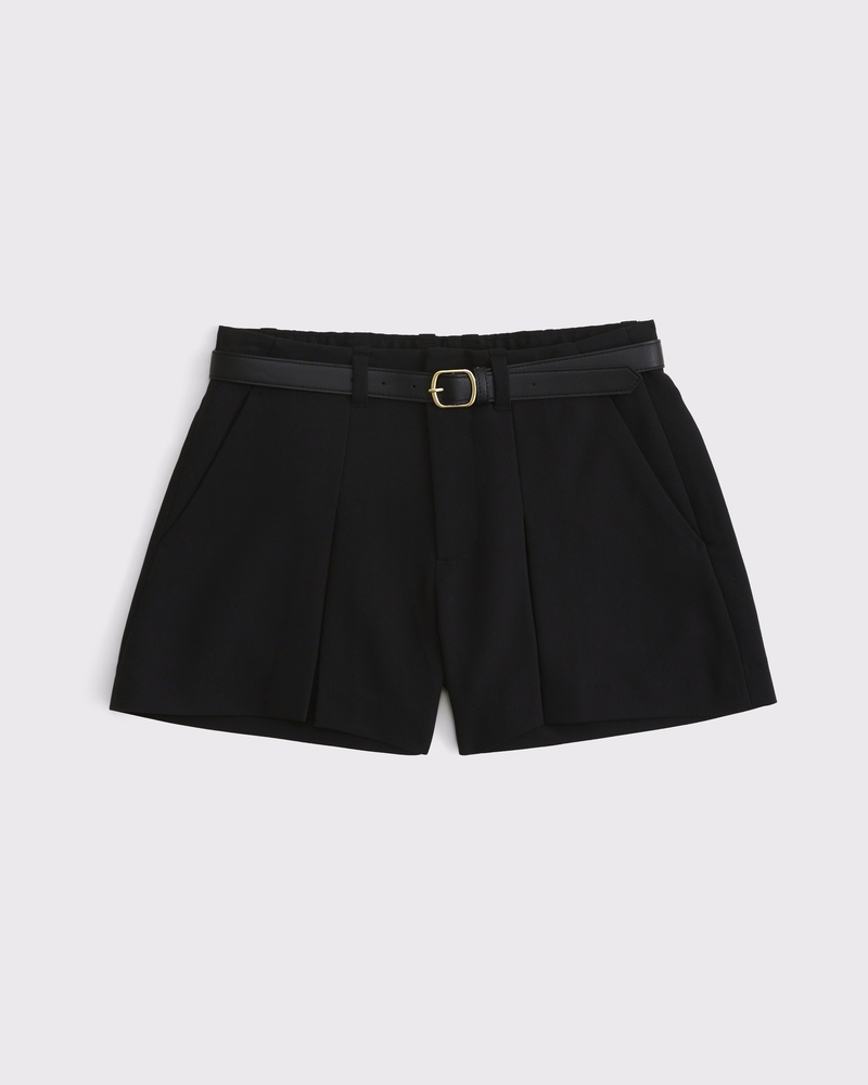 High Rise Pleated Short 상세 이미지 6
