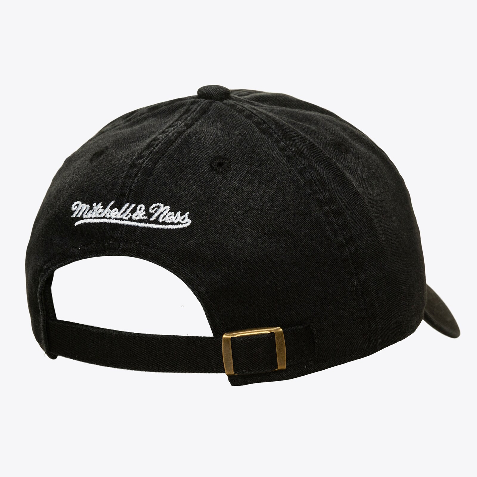 남녀공용 Houston Astros Mitchell & Ness 블랙 1904 소프트 워시 Cooperstown 조절식 모자 상세 이미지 3