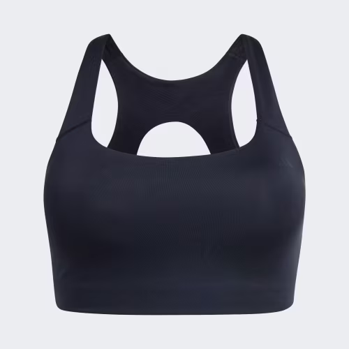 Optime Workout 3-Stripes Medium Support Bra (Plus Size) 상세 이미지 4