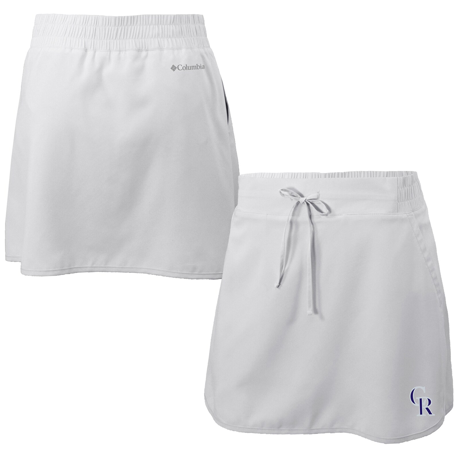 여성용 Colorado Rockies Columbia 화이트 Omni-Wick Lakewood Pines 스코트 상세 이미지 2