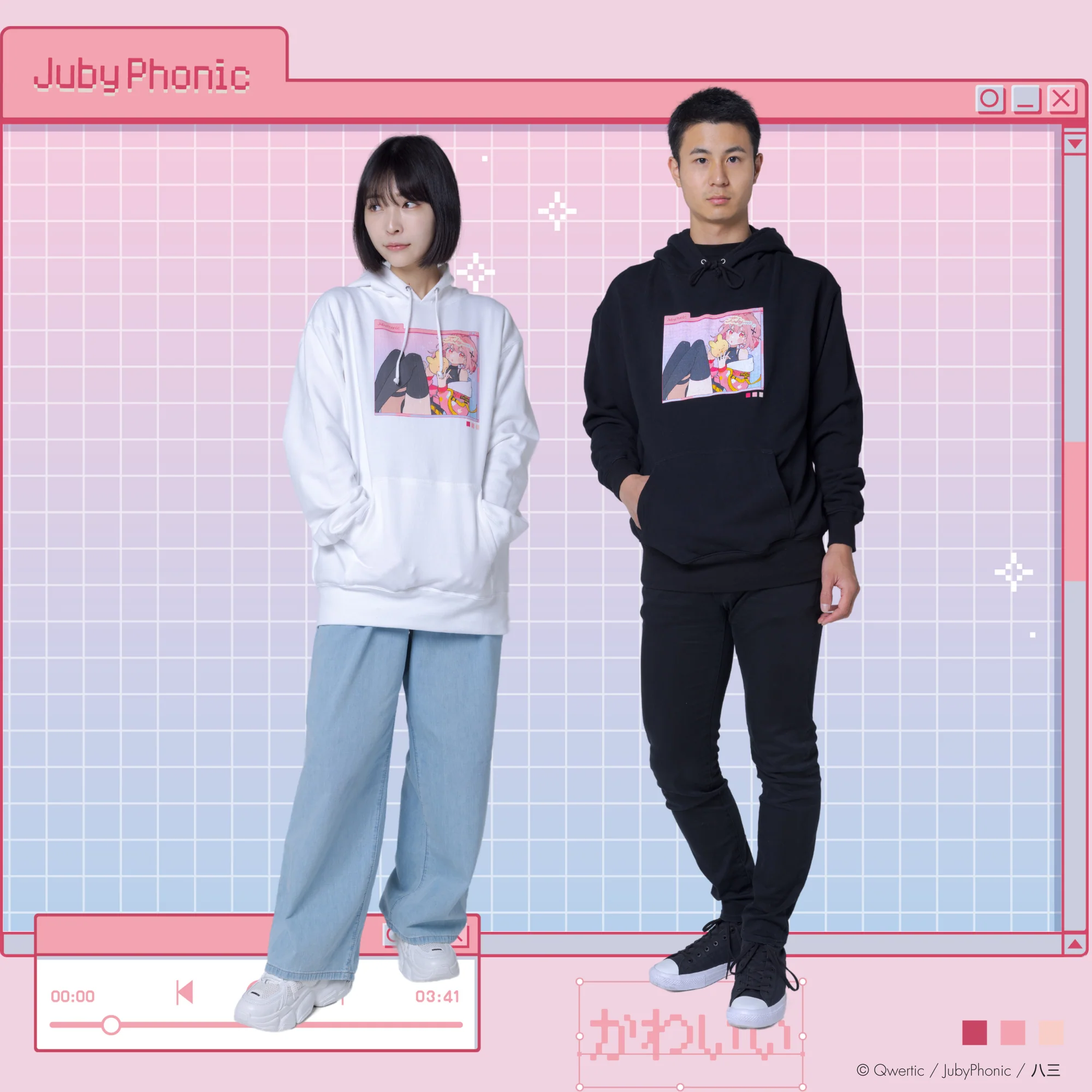 (Goods - Outerwear) JubyPhonic 후디 Hassan 아트워크 상세 이미지 4