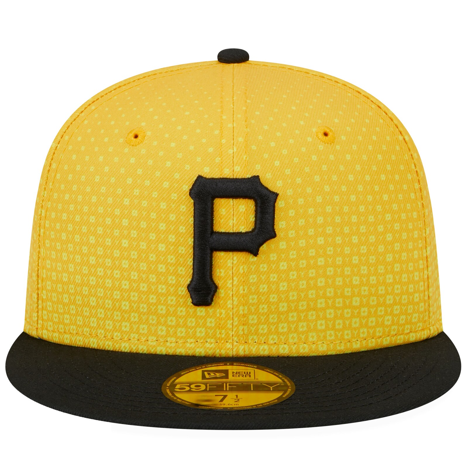 남성용 Pittsburgh Pirates New Era 골드/블랙 2023 시티 커넥트 59FIFTY 피티드 모자 상세 이미지 3