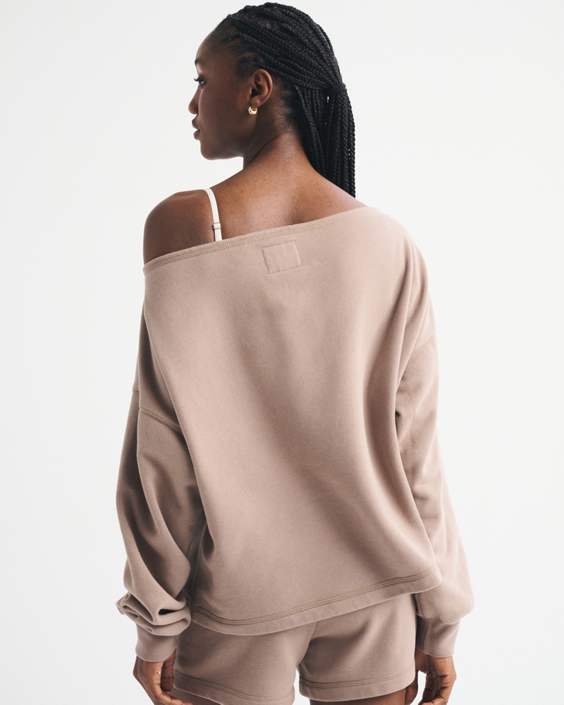 Sunday Terry Off-The-Shoulder Top 상세 이미지 5