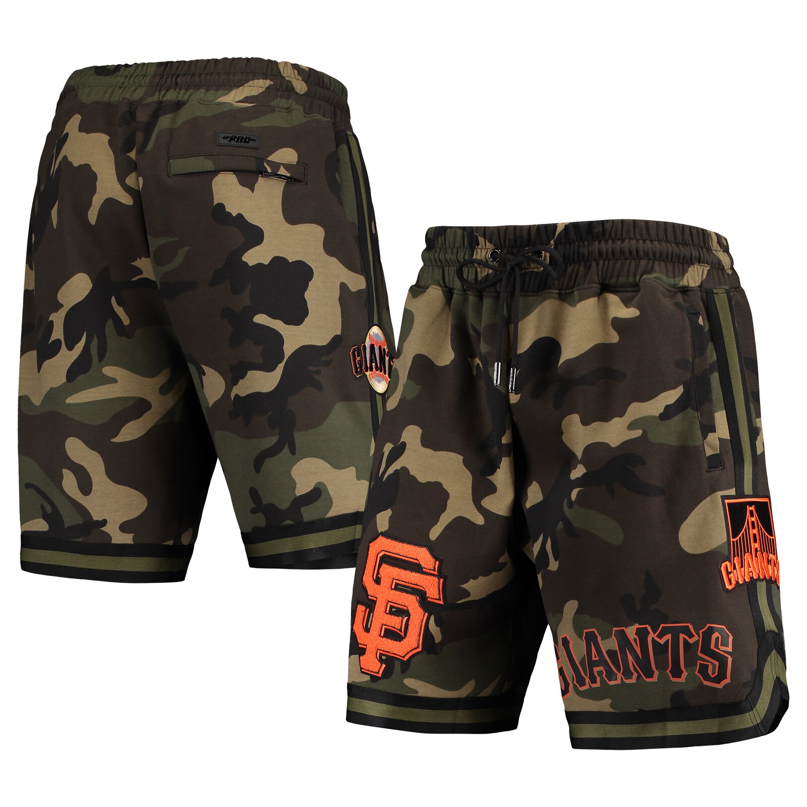 남성용 San Francisco Giants Pro Standard 카모 팀 쇼츠 상세 이미지 2