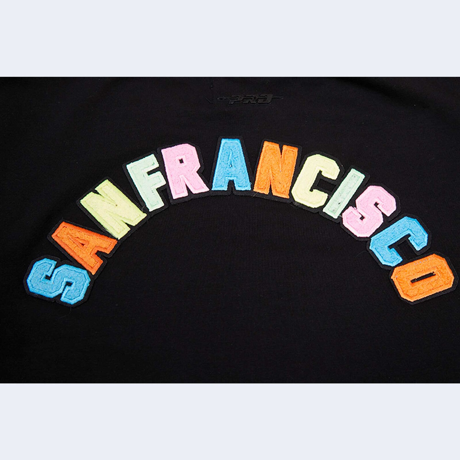 여성용 San Francisco Giants Pro Standard 블랙 Washed Neon 보디콘 드레스 상세 이미지 7