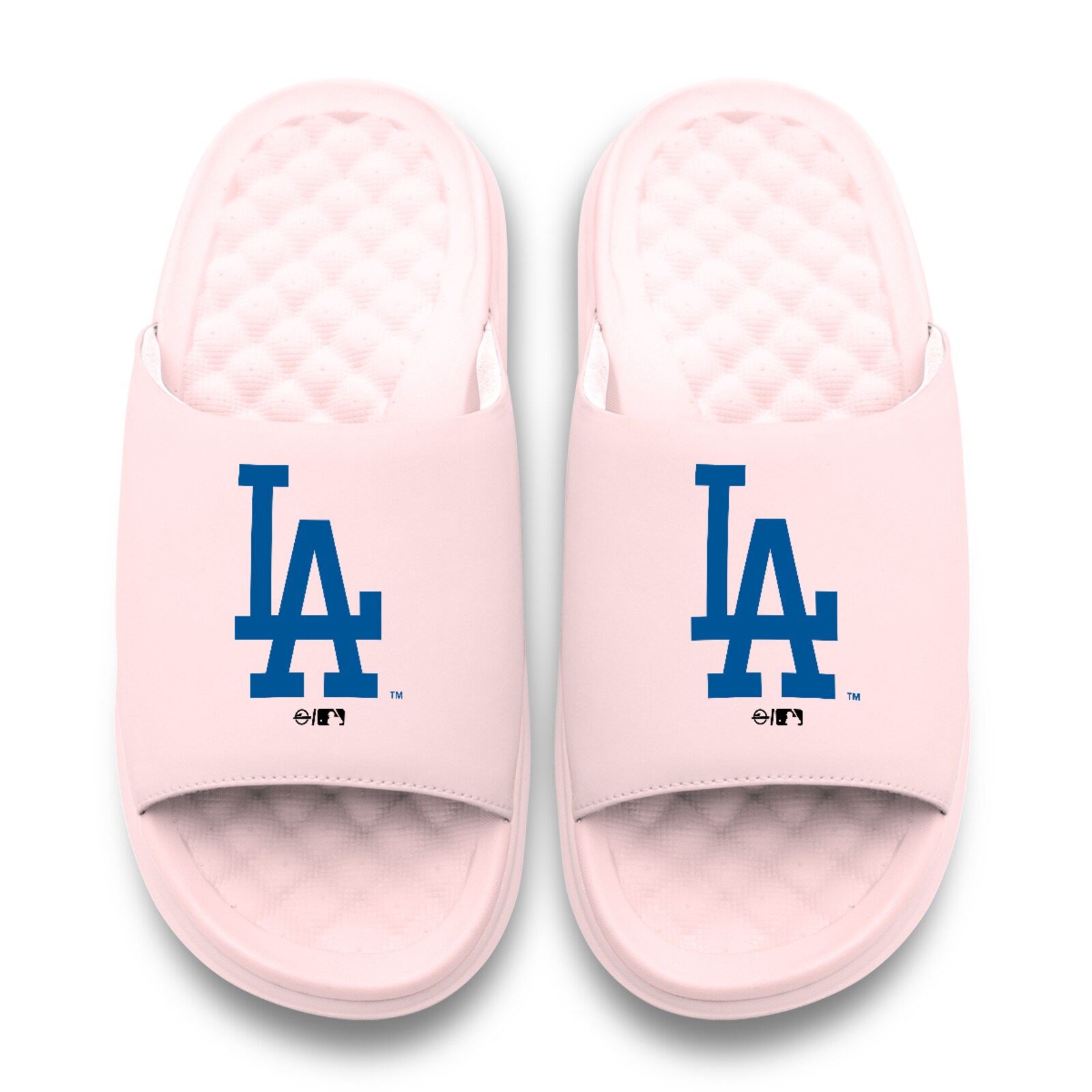 아동용 Los Angeles Dodgers ISlide 핑크 대체 모티브 슬라이드 샌들 상세 이미지 3