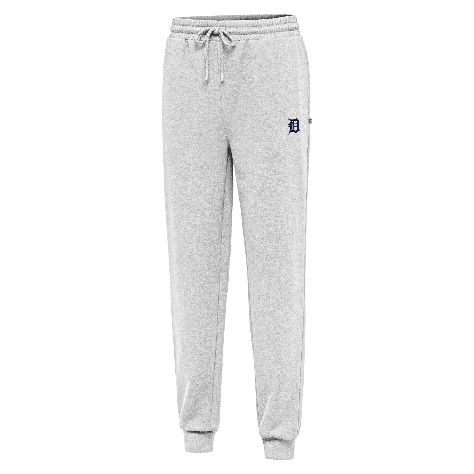 남성용 Detroit Tigers Antigua 헤더 그레이 Idol 조거 팬츠 상세 이미지 3